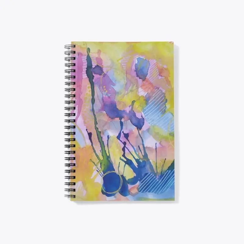 Colourful Abstract Notebook